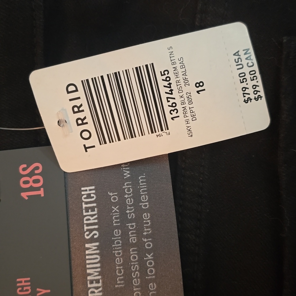 Sky High Skinny Premium Stretch High-Rise Jean 18S (C3-6) - Picture 5 of 5